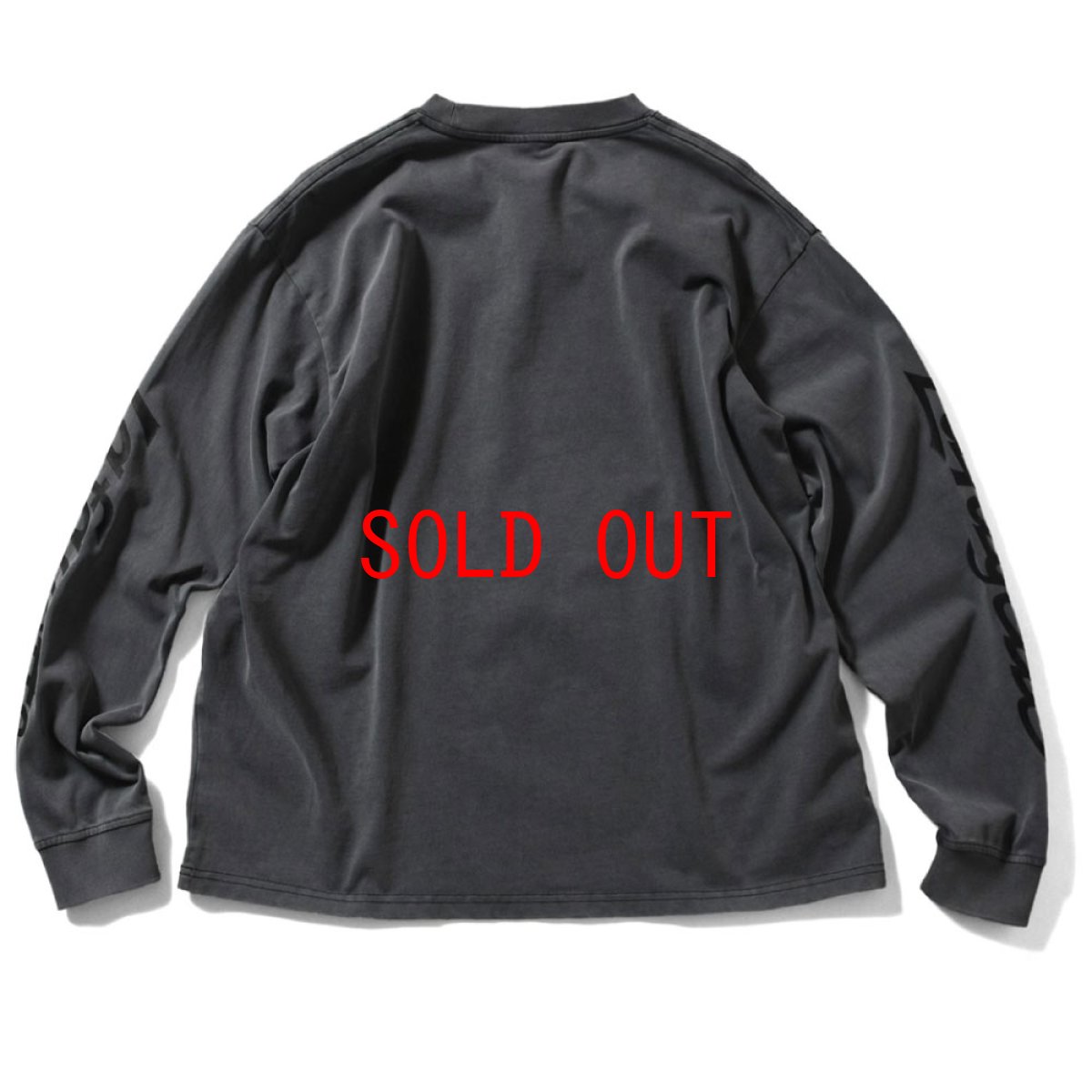 画像2: 【LFYT 沖縄 Tシャツ セレクトショップ 通販】Sleeve Logo Washed L/S Tee Gray スリーブ ロゴ 長袖 (2)