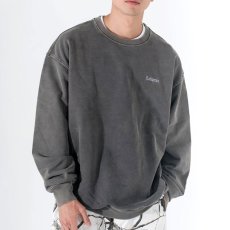 画像1: Old English Pigment Crewneck Sweat Black クルーネック スウェット (1)