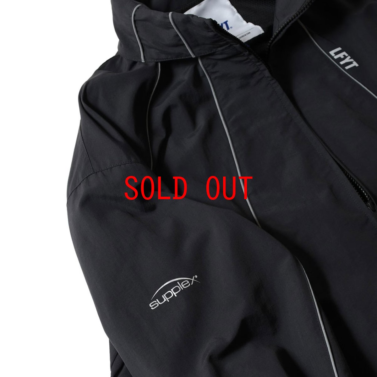 画像9: Supplex Nylon Track Jacket Black トラック ジャケット (9)