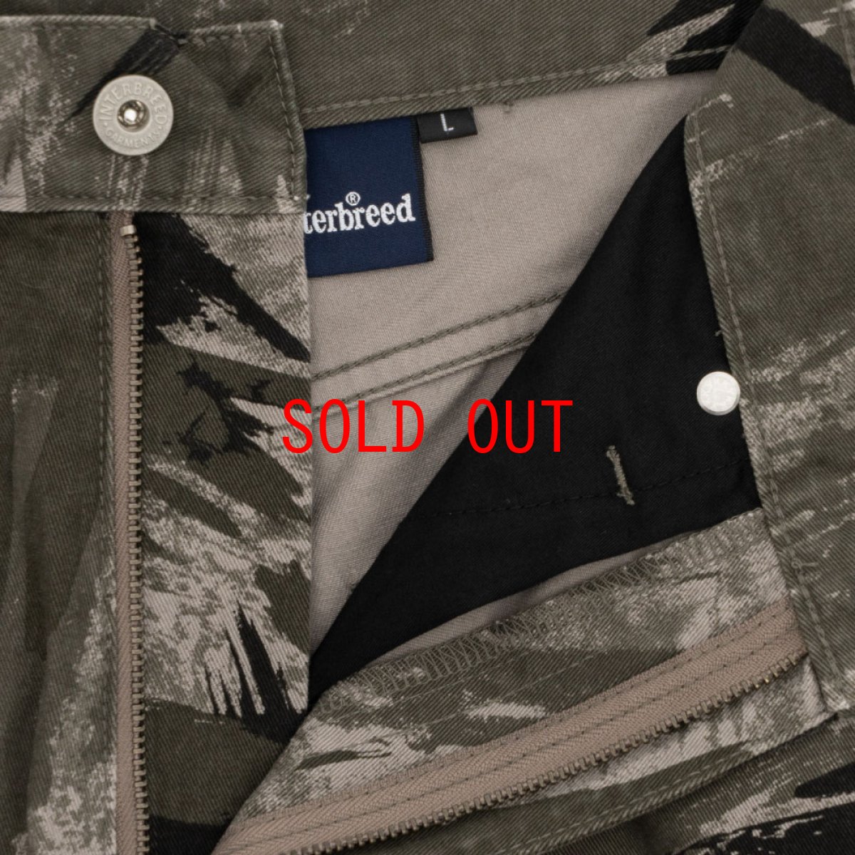 画像11: Brushed Camo Trouser Dark Sand カモフラージュ 5ポケット パンツ (11)