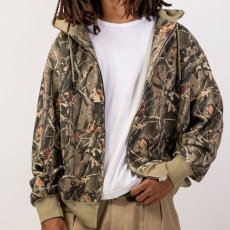 画像1: Camouflage Heavy Weight Zip Hoodie Real tree Camo リアルツリー カモ 迷彩 ヘビーウェイト ジップ スゥエット フーディー (1)