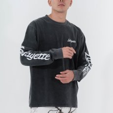 画像7: Sleeve Logo Washed L/S Tee Black スリーブ ロゴ 長袖 Tシャツ (7)