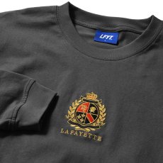 画像2: Heritage Emblem L/S Tee Black エンブレム 長袖 Tシャツ (2)