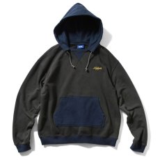 画像3: Retro Wing Sweat Hoodie Black プルオーバー パーカー (3)