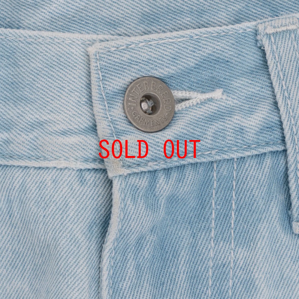 画像11: Washed Daily Jeans Denim Pants Ice Blue ウォッシュ デニム パンツ (11)