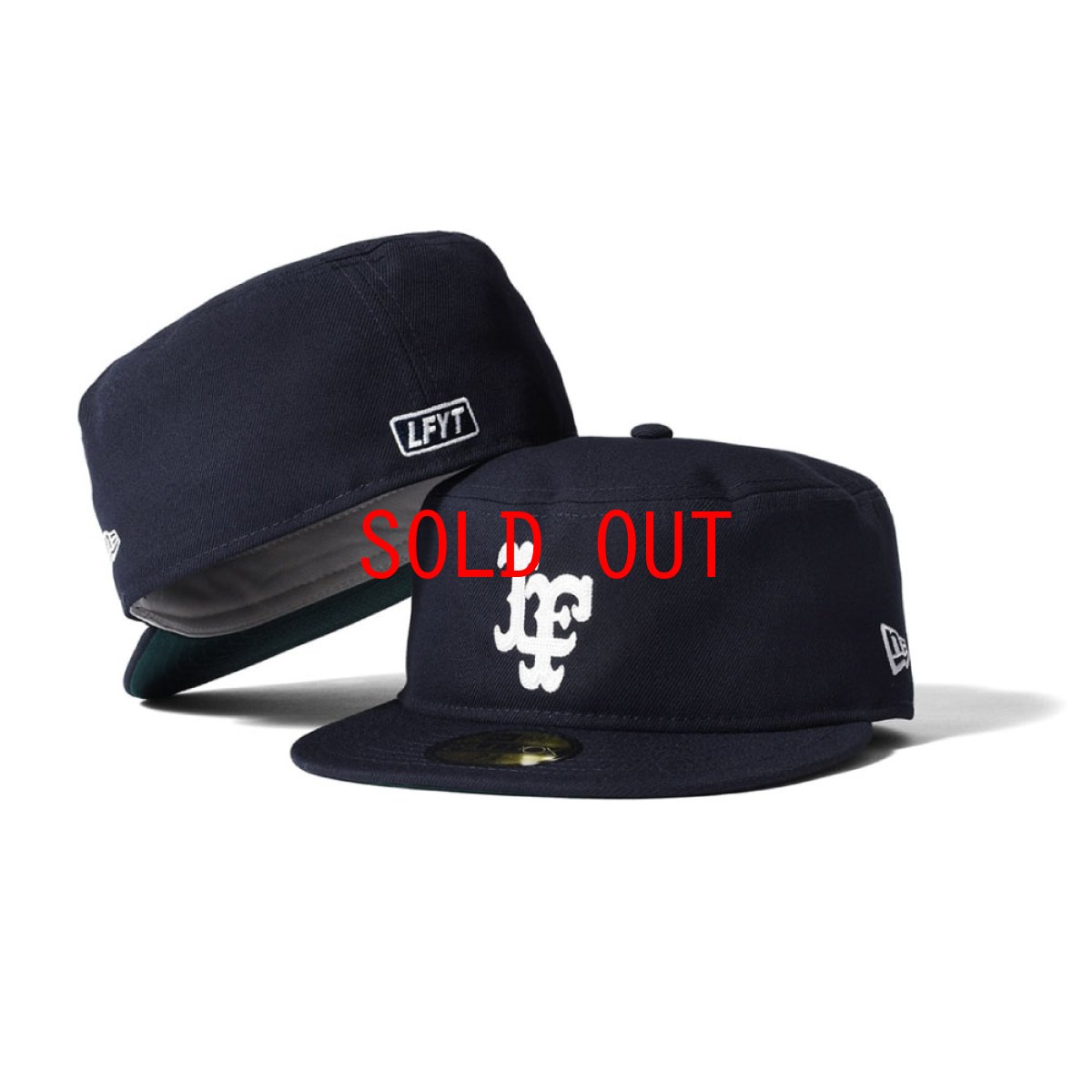 画像14: LFYT × New Era ニューエラ LF Logo Pillbox Cap ニューエラ ピルボックス フラット トップ キャップ (14)