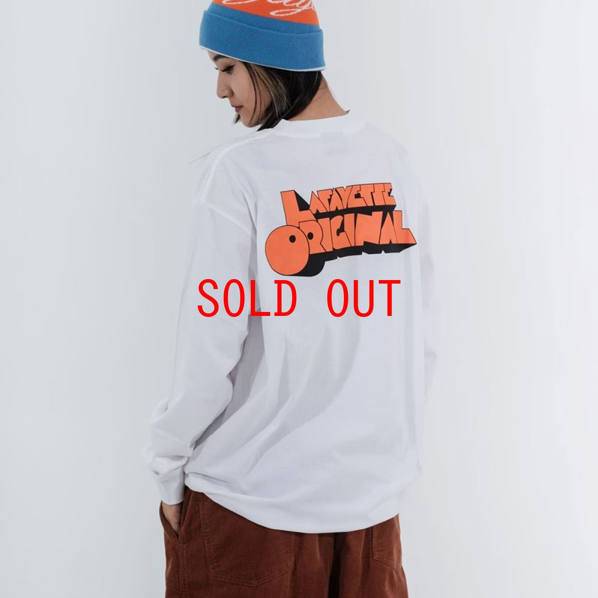 画像1: Clockwork L/S Tee White 長袖 Tシャツ (1)