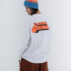 画像1: Clockwork L/S Tee White 長袖 Tシャツ (1)