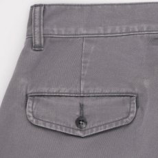 画像7: Faded Two Tuck Chino Grey コットン タック チノ パンツ (7)