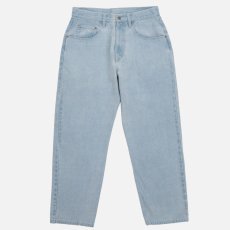 画像4: Washed Daily Jeans Denim Pants Ice Blue ウォッシュ デニム パンツ (4)