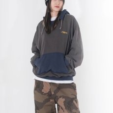画像1: Retro Wing Sweat Hoodie Black プルオーバー パーカー (1)