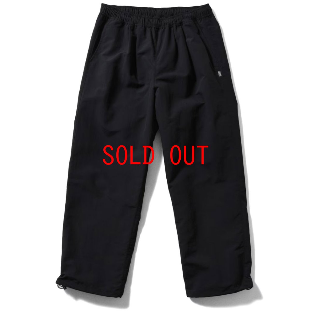 画像3: Supplex Nylon Track Pnats Black ミリタリー スポーツ リフレクター トラック パンツ (3)