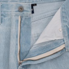 画像12: Washed Daily Jeans Denim Pants Ice Blue ウォッシュ デニム パンツ (12)
