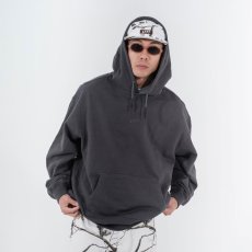 画像1: Essential Tonal Logo Swewat Hoodie Black プルオーバー パーカー (1)