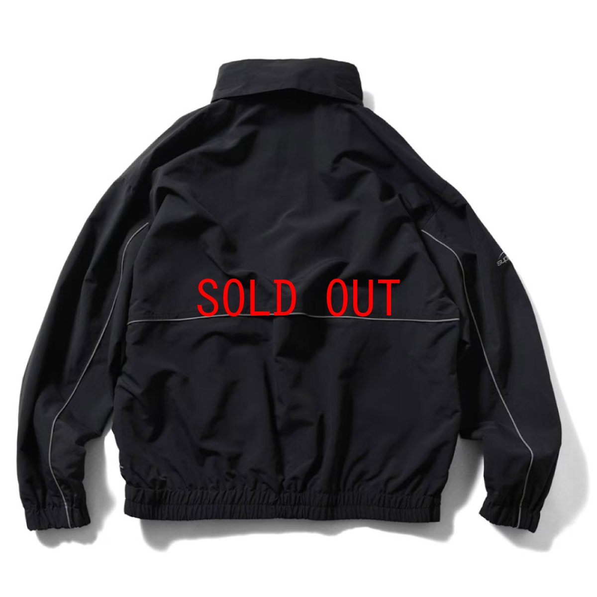 画像2: Supplex Nylon Track Jacket Black トラック ジャケット (2)