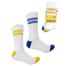 画像1: IB Sports Lined Logo Socks Pack (2Pack) スポーツ ソックス 靴下 (1)