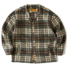 画像2: SHAGGYSHOT Mohair Snap Cardigan Green モヘア スナップ カーディガン (2)