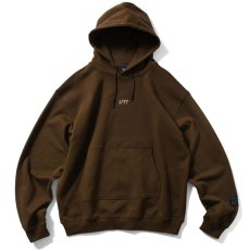 画像2: Essential Tonal Logo Swewat Hoodie Brown プルオーバー パーカー (2)