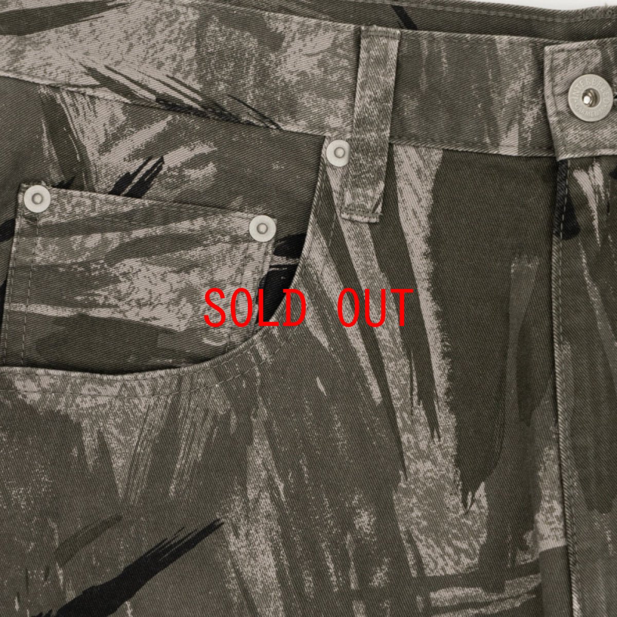 画像10: Brushed Camo Trouser Dark Sand カモフラージュ 5ポケット パンツ (10)