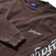 画像4: Sleeve Logo Washed L/S Tee Brown スリーブ ロゴ 長袖 Tシャツ (4)