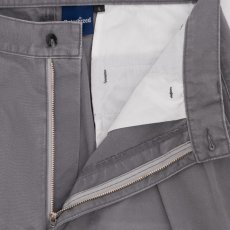 画像11: Faded Two Tuck Chino Grey コットン タック チノ パンツ (11)