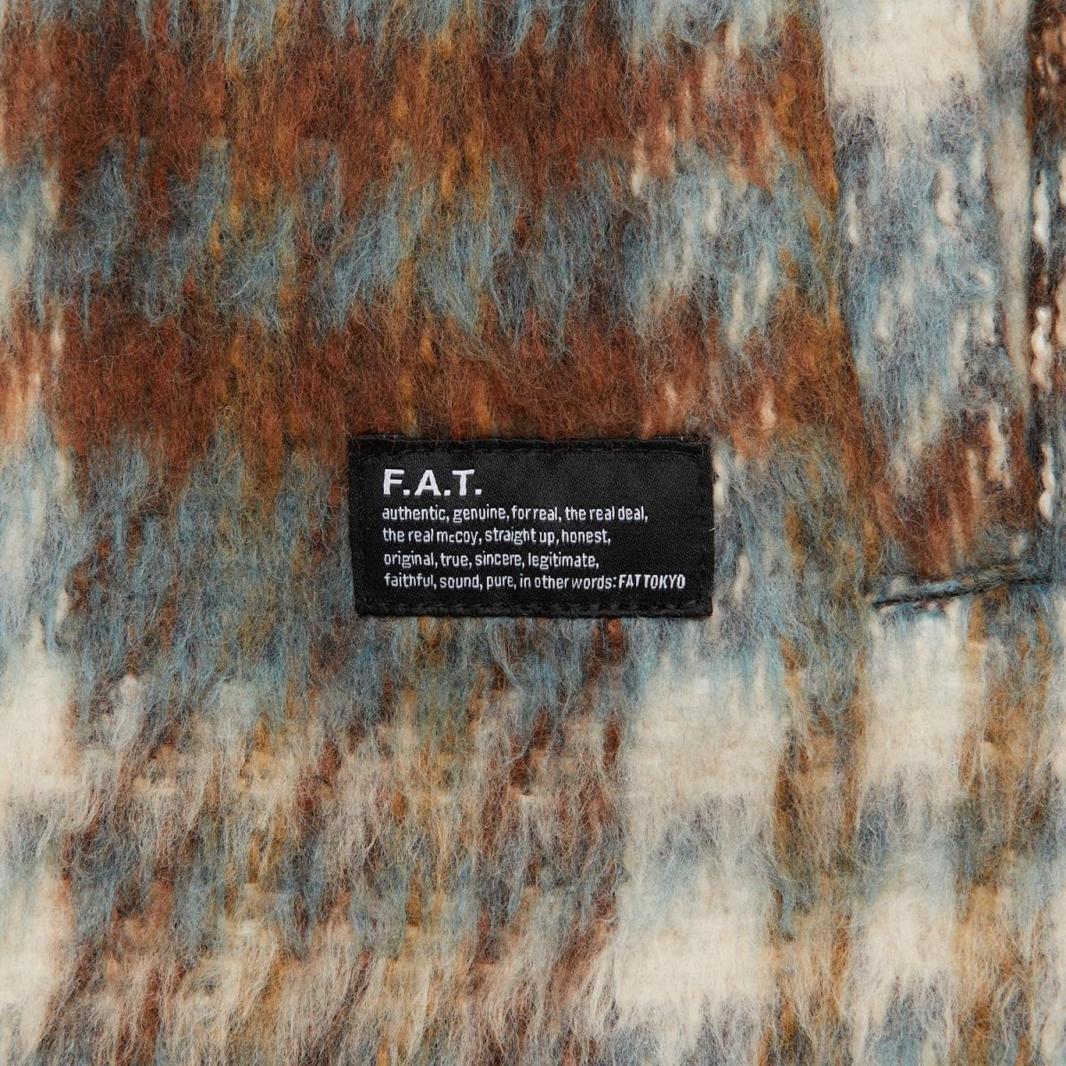 画像5: SHAGGYSHOT Mohair Snap Cardigan Sax モヘア スナップ カーディガン (5)