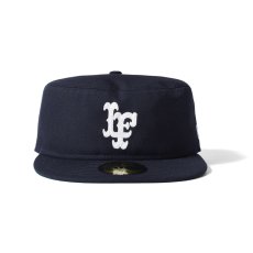 画像2: × New Era ニューエラ LF Logo Pillbox Cap ニューエラ ピルボックス フラット トップ キャップ (2)