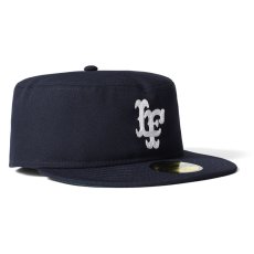 画像9: × New Era ニューエラ LF Logo Pillbox Cap ニューエラ ピルボックス フラット トップ キャップ (9)