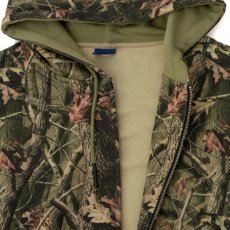画像7: Camouflage Heavy Weight Zip Hoodie Real tree Camo リアルツリー カモ 迷彩 ヘビーウェイト ジップ スゥエット フーディー (7)