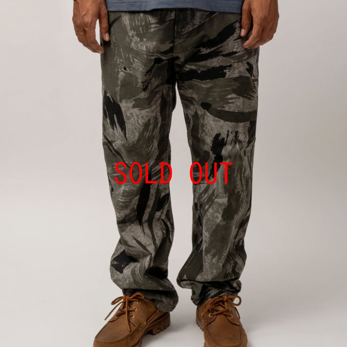 画像5: Brushed Camo Trouser Dark Sand カモフラージュ 5ポケット パンツ (5)