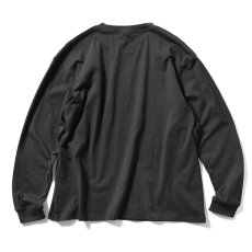 画像3: Heritage Emblem L/S Tee Black エンブレム 長袖 Tシャツ (3)