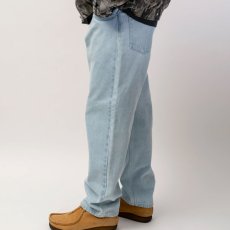 画像5: Washed Daily Jeans Denim Pants Ice Blue ウォッシュ デニム パンツ (5)