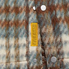 画像6: SHAGGYSHOT Mohair Snap Cardigan Sax モヘア スナップ カーディガン (6)