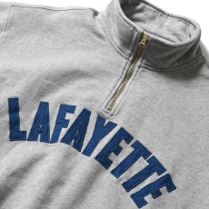 画像6: Arch Logo Halfzip Sweat Shirt Ash Grey ハーフ ジップ スウェット (6)