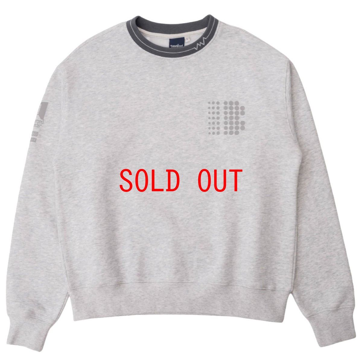 画像2: IB Records Heavy Weight Crewneck Sweat GRY クルーネック スウェット (2)