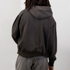 画像3: WIP Faded Zip Hoodie Fade BLK フェード ヘビーウェイト ジップ スゥエット フーディー (3)