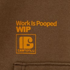 画像5: WIP Faded Zip Hoodie Fade BRN フェード ヘビーウェイト ジップ スゥエット フーディー (5)