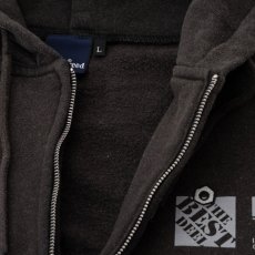 画像10: WIP Faded Zip Hoodie Fade BLK フェード ヘビーウェイト ジップ スゥエット フーディー (10)