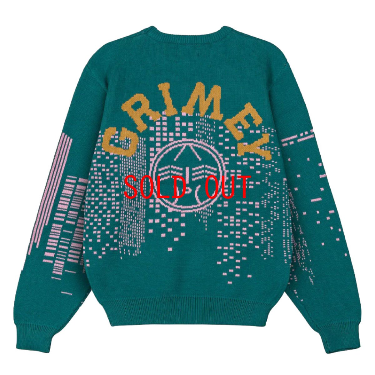 画像4: Royal Pow Knit Sweater Green プルオーバー クルーネック セーター ニット シャツ (4)