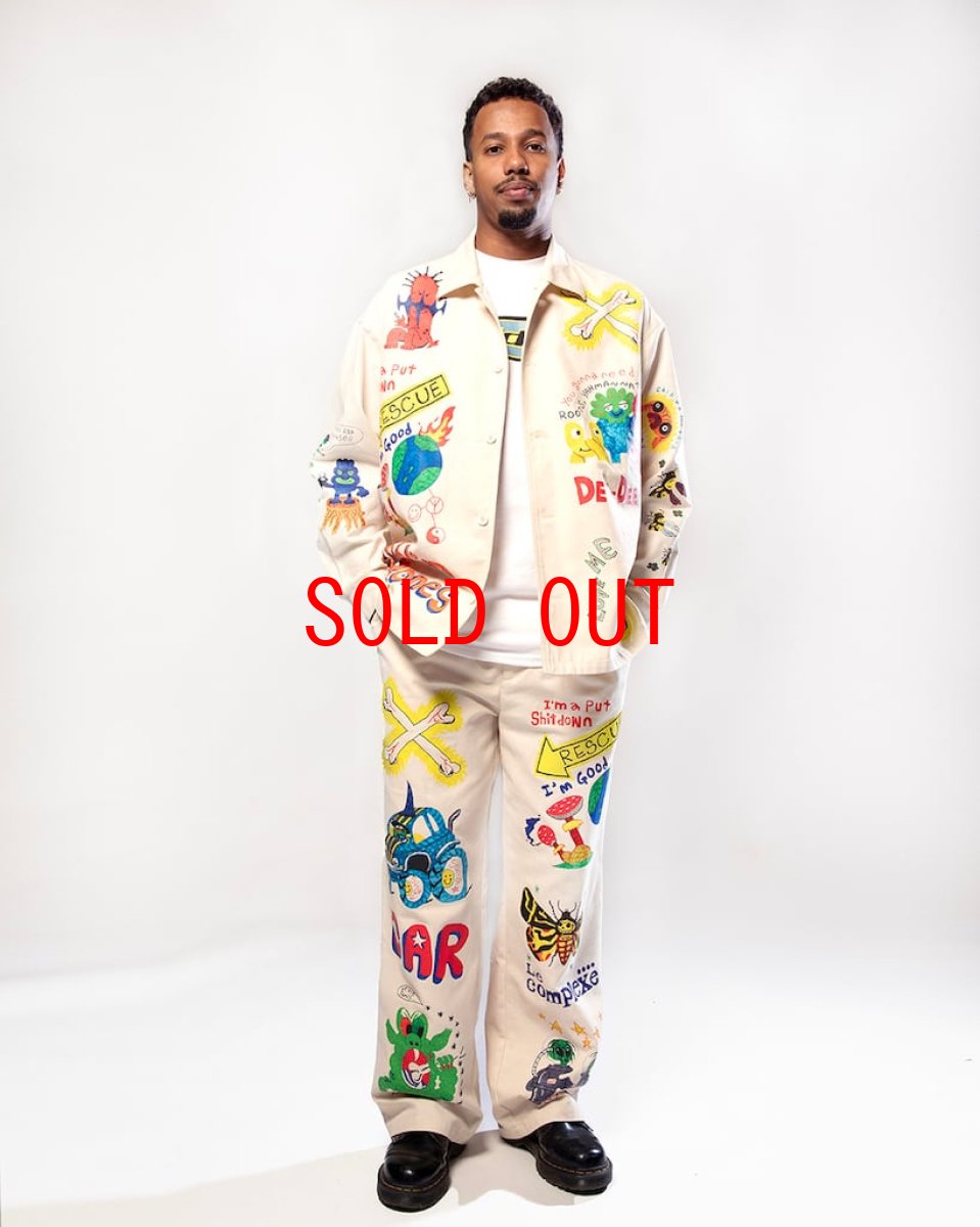 画像15: × Tomason Art Monster Wide Pants モンスター ワイド チノ パンツ (15)