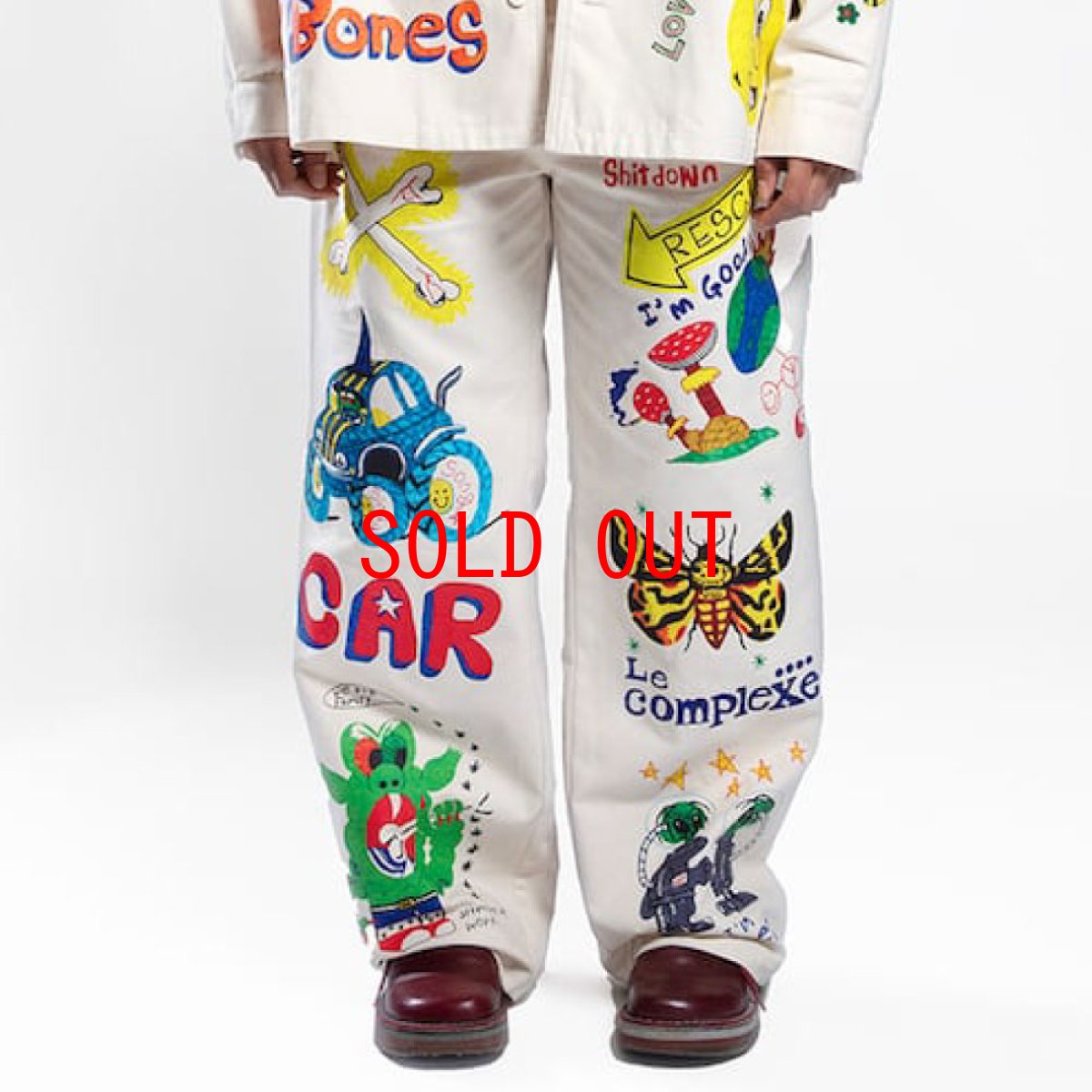 画像11: × Tomason Art Monster Wide Pants モンスター ワイド チノ パンツ (11)