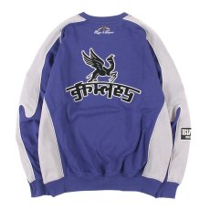 画像3: Race War Vintage Crewneck Sweat Blue プルオーバー クルーネック スウェット シャツ (3)