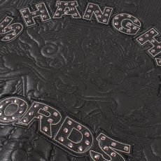 画像10: Sampans PU Leather Jacket Black フェイク レザー ジャケット (10)