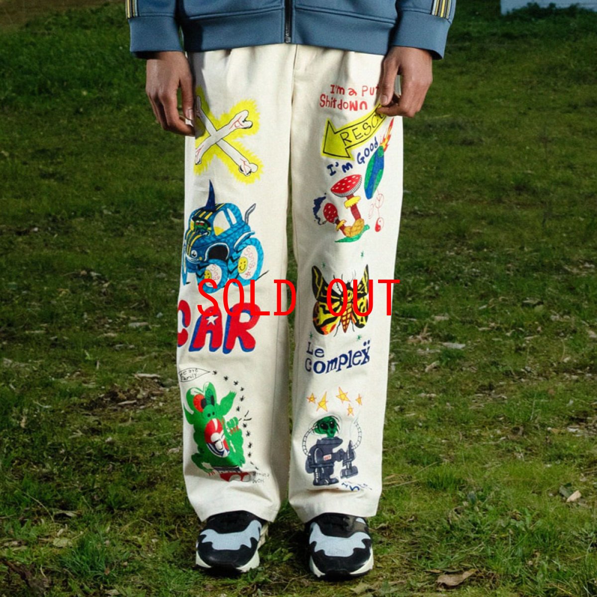 画像1: × Tomason Art Monster Wide Pants モンスター ワイド チノ パンツ (1)