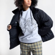 画像6: Art Logo Sweat Shirts Grey クルーネック ロゴ スウェット シャツ (6)