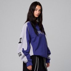 画像1: Race War Vintage Crewneck Sweat Blue プルオーバー クルーネック スウェット シャツ (1)