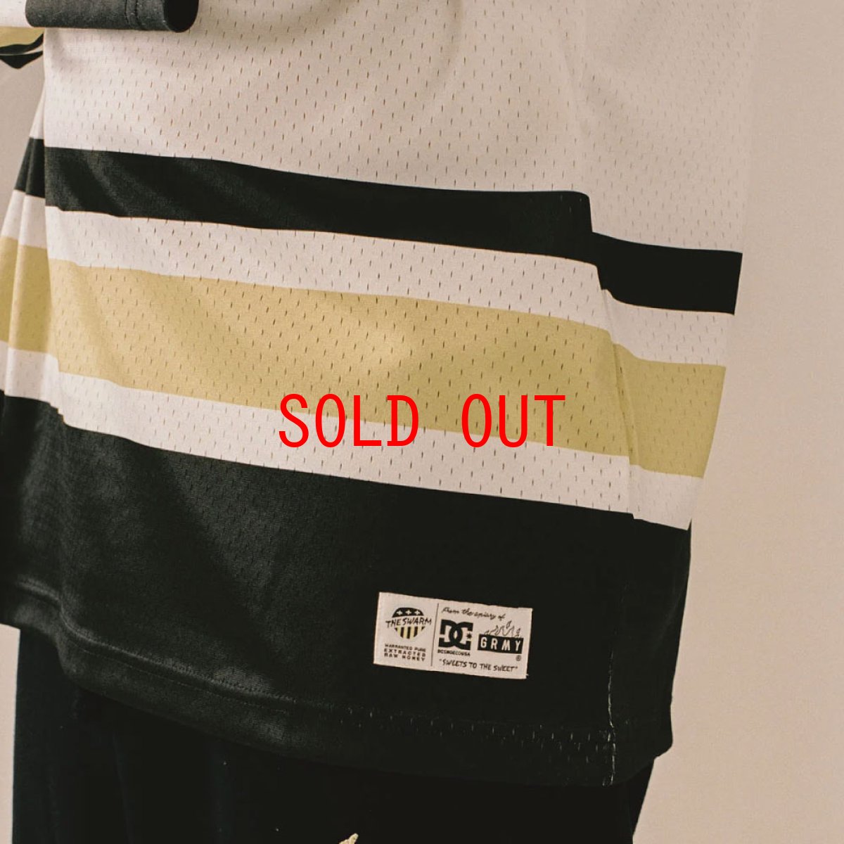 画像7: 【GRIMEY 沖縄 ゲームシャツ セレクトショップ】 X DC Shoes "The Swarm" HKY Jersey プルオーバー ホッケー (7)