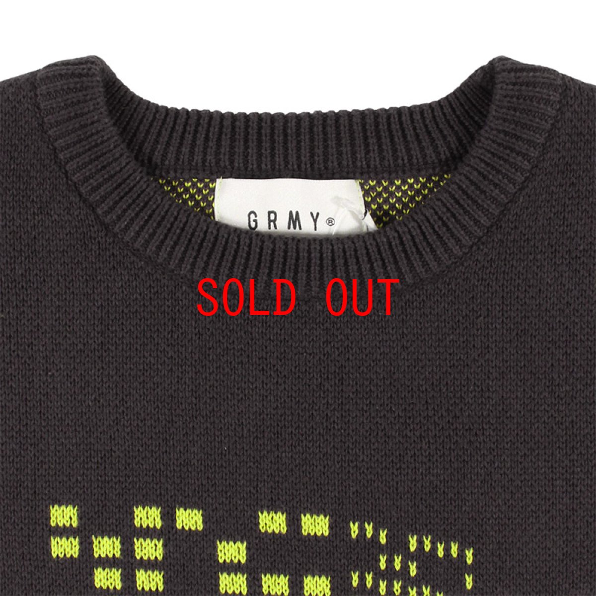 画像11: Royal Pow Knit Sweater Black プルオーバー クルーネック セーター ニット シャツ (11)