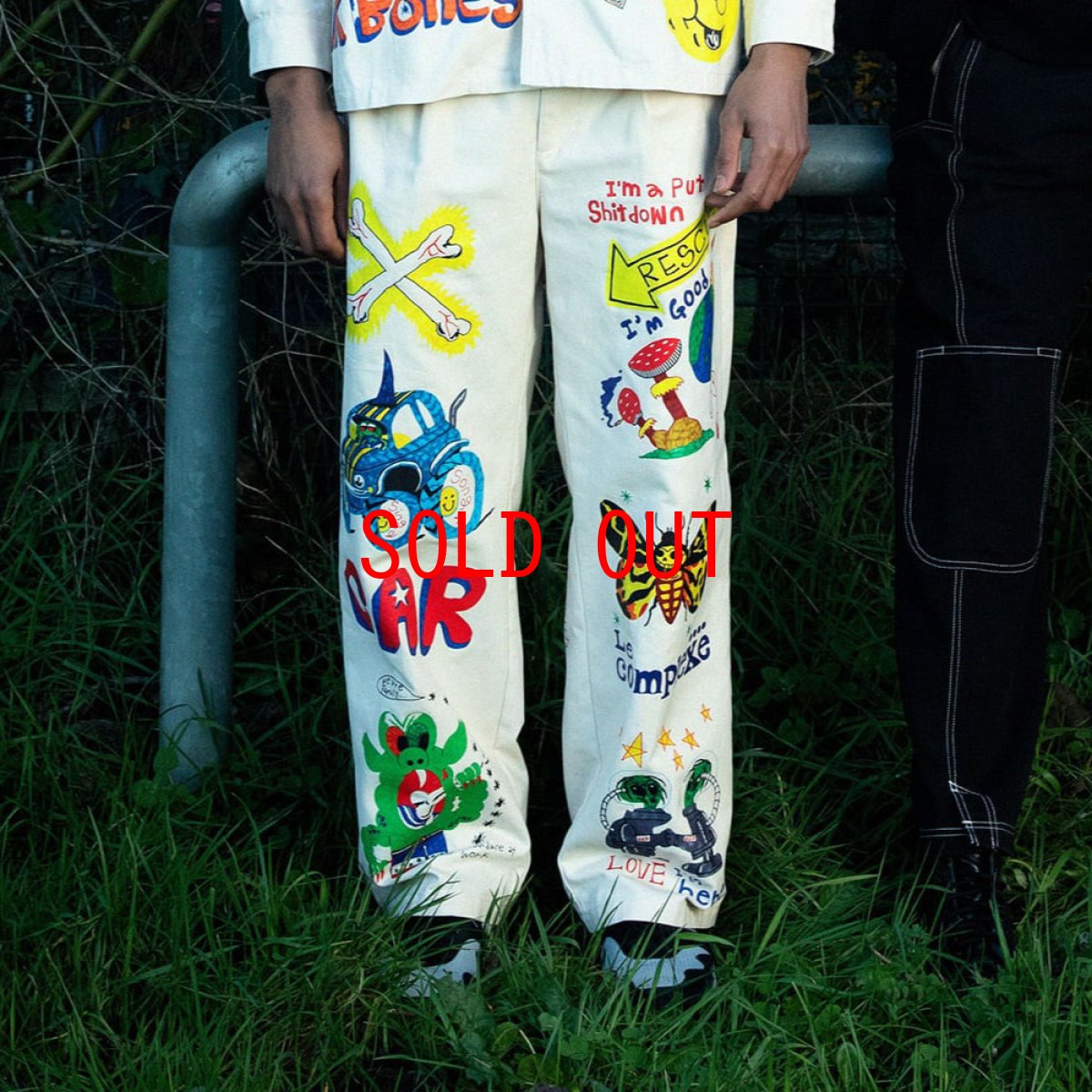 画像7: × Tomason Art Monster Wide Pants モンスター ワイド チノ パンツ (7)