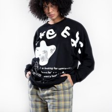 画像1: × Tomason Art L/S Monster Tee Black ドルマン スリーブ 長袖 Tシャツ (1)